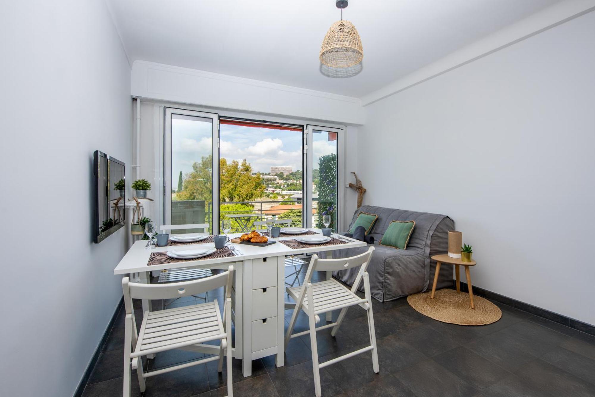 Appartement Vue Mer Cagnes-sur-Mer Exteriér fotografie