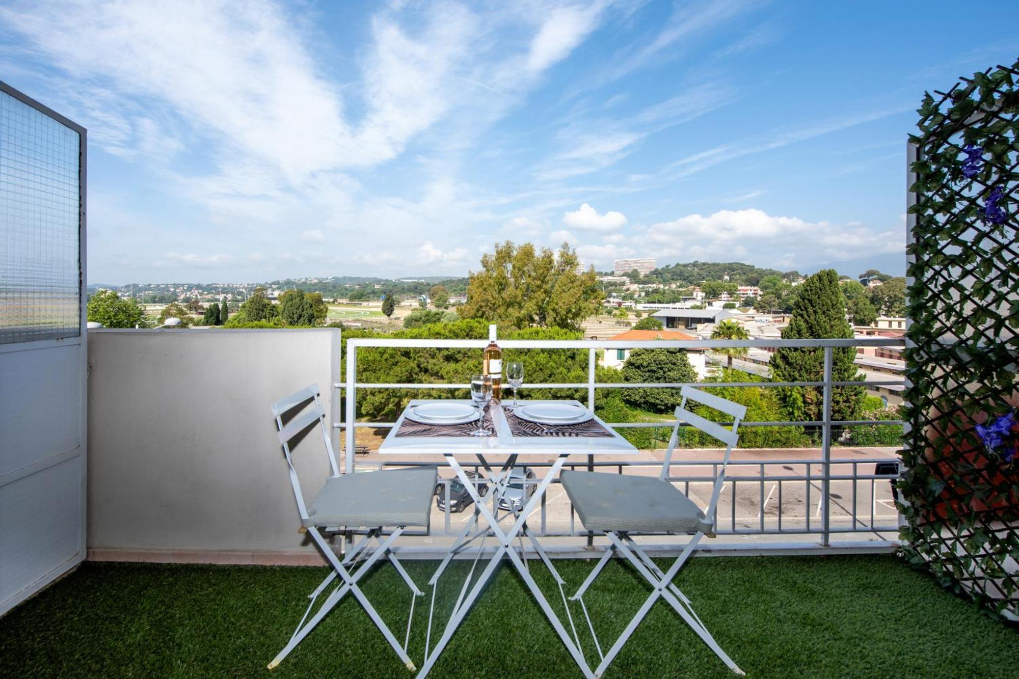 Appartement Vue Mer Cagnes-sur-Mer Exteriér fotografie